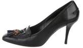 Thumbnail for your product : Gucci Leather Loafer Pumps