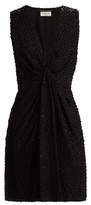 Thumbnail for your product : Saint Laurent Polka Dot Fil Coupe Dress - Womens - Black