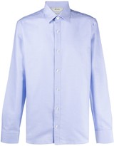 Thumbnail for your product : Ermenegildo Zegna Striped Long Sleeve Cotton Shirt