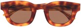 Thumbnail for your product : Thierry Lasry Tortoiseshell-Effect Square-Frame Sunglasses