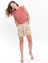 Thumbnail for your product : M&Co Broderie frill top