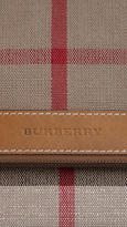 Thumbnail for your product : Burberry Canvas Check Foldover Crossbody Bag