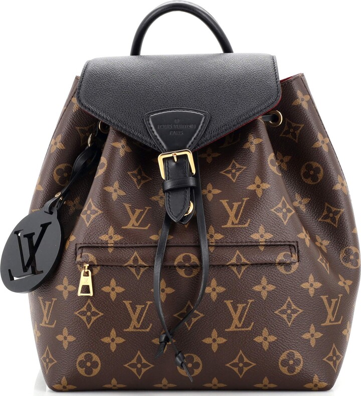 Louis Vuitton Montsouris Backpack NM Monogram Canvas with Leather BB -  ShopStyle