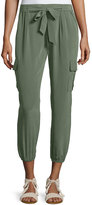 Thumbnail for your product : Joie Aliza Vintage-Wash Silk Pants