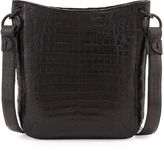 Thumbnail for your product : Nancy Gonzalez Crocodile Crossbody Bag, Black