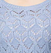 Thumbnail for your product : LOFT Maternity Diamond Pointelle Sweater