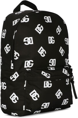 Dolce & Gabbana Children DG-logo zip-up backpack