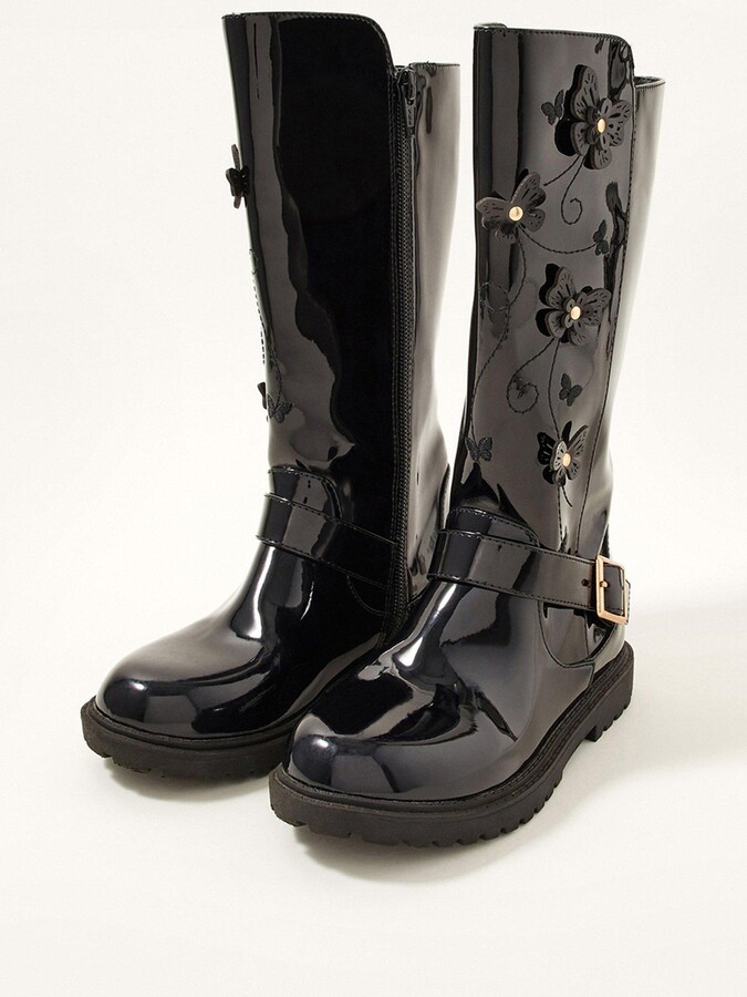 monsoon navy boots
