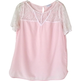Thumbnail for your product : Claudie Pierlot Pink Polyester Top