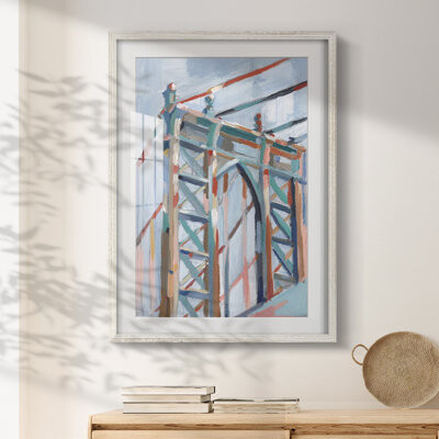 Wexford Home Interlocking Melody I -Gallery Wrapped Canvas