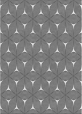 Latitude Run Duque Hand-Tufted Wool Gray Area Rug