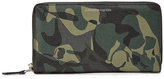 Thumbnail for your product : Alexander McQueen Camouflage Printed Zip Around Wallet