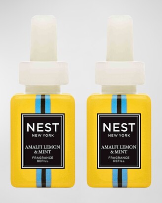 NEST Fragrances Amalfi Lemon & Mint Pura Smart Home Diffuser Refill, 2 x 0.33 oz.