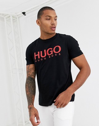 HUGO BOSS Dolive t-shirt in black 