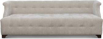 Park Hill Collection Scroll Arm Sofa, Putty