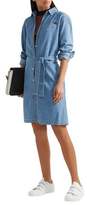 Thumbnail for your product : Kenzo Embroidered Washed-Denim Shirt Dress
