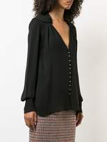 Thumbnail for your product : Jason Wu Collection sheer buttoned blouse