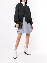 Thumbnail for your product : Issey Miyake Pre-Owned 1980's Sport Line Care Label print bomber jacket