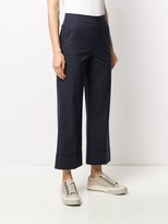 Thumbnail for your product : Incotex Cropped Straight Trousers