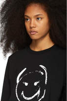 Thumbnail for your product : Undercover Black Happy Face Long Sleeve T-Shirt