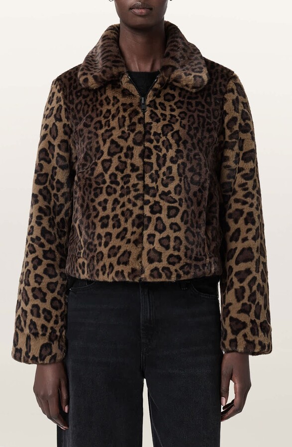 AllSaints Saye Faux Fur Jacket