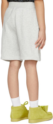 Kenzo Kids Grey Logo Shorts