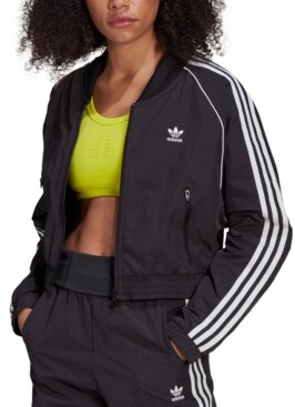 crop top adidas jacket