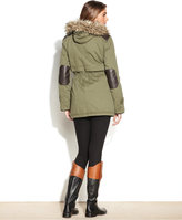 Thumbnail for your product : Style&Co. Petite Hooded Faux-Fur-Trim Parka