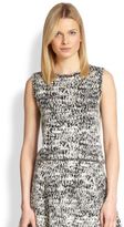 Thumbnail for your product : Theory Breeta Tweedscape Printed Tank