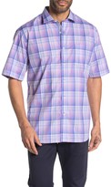 Thumbnail for your product : Bugatchi Classic Fit Short Sleeve Button-Down Shirt