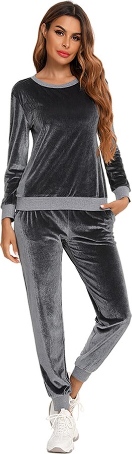 velour tracksuit women