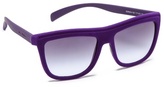 Thumbnail for your product : Italia Independent Velvet Flat Top Sunglasses