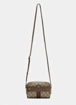 Gucci Ophidia GG Supreme Shoulder Bag in Brown