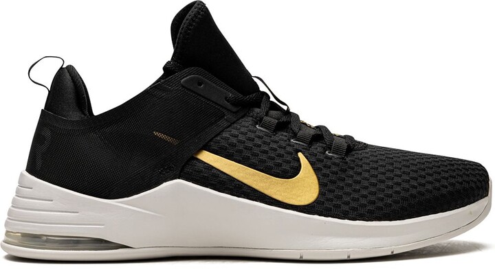 fósil cerca Antología Gold And Black Nike Shoes | ShopStyle