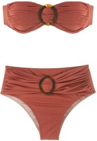 Thumbnail for your product : BRIGITTE Bikini Set With Buckle Details