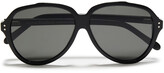 Thumbnail for your product : Acne Studios Aviator-style Acetate Sunglasses
