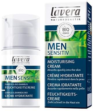Lavera Men Sensitiv Moisturising Cream ∙ Absorbs Quickly Into The Skin ∙ Vegan ✔ Organic Skin Care ✔ Natural & Innovative Cosmetics ✔ 30ml