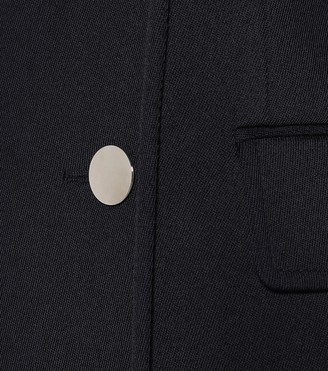 Prada Double-breasted gabardine wool coat