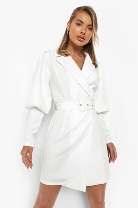 jacket dress white