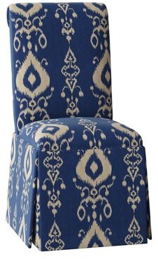 Alcott Hillâ® Lillian Upholstered Parsons Chair Alcott HillA Body Fabric: Ursula Graphite
