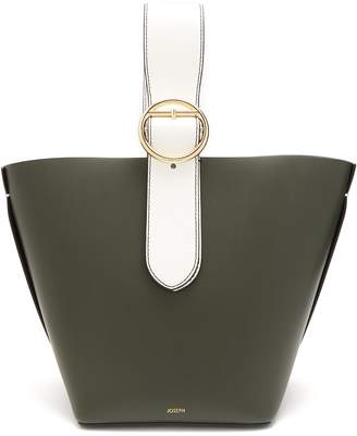 Joseph Sevres buckle-handle leather bag