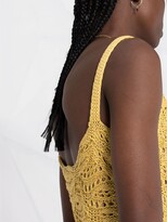 Thumbnail for your product : Fabiana Filippi Open-Knit Cotton Dress