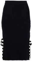 Thumbnail for your product : Chinti and Parker Tie-Detailed Ribbed Wool And Cashmere-Blend Skirt