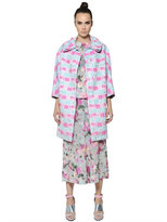 Thumbnail for your product : Antonio Marras Lurex Blended Cotton Brocade Cocoon Coat