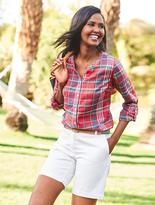 Thumbnail for your product : Talbots The Jewel-Neck Casual Shirt-Marimba Plaid