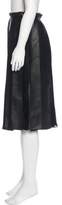 Thumbnail for your product : Nicholas Leather Pleated Skirt w/ Tags