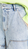 Thumbnail for your product : Denim X Alexander Wang Double Front Carpenter Jeans