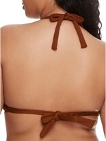 Thumbnail for your product : Bare Women' Triangle Halter Bikini Top - S20240 S Bronze