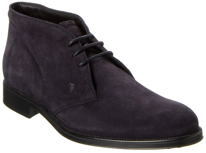 navy suede boots men