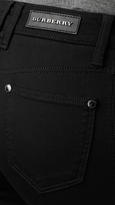 Thumbnail for your product : Burberry Jersey Panel Skinny Fit Jeans